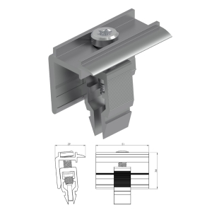 Inge: End Clamp 30-40mm (CP002)