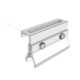 KD Solar 120mm No-rail Clip-lock roof bracket for A-Frame mounting solution
