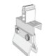 KD Solar clip-lock portrait long-rail mounting bracket with push-clip