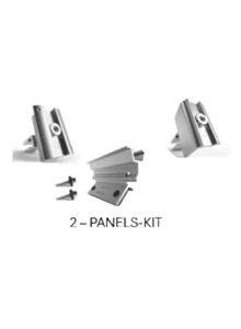 Schletter - Pro IBR roof 2 panels rail-less in landscape mounting Kit