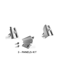 Schletter - Pro IBR roof 3 panels rail-less in landscape mounting Kit
