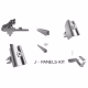 Schletter - Pro Universal Tile roof 2 panels long rail mounting Kit