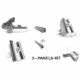 Schletter - Pro Tile roof 3 panels long rail mounting Kit